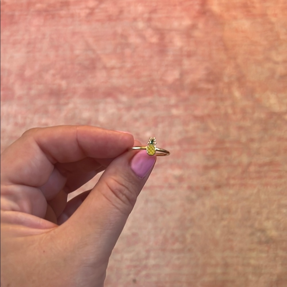 Pura Vida Gold Yellow Dainty Ring